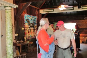 Don Clare and Dwayne Doyle Found Object Art Opening