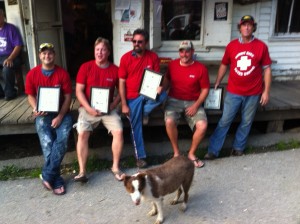 Rabbit Hash Heroes with mayor Lucy Lou